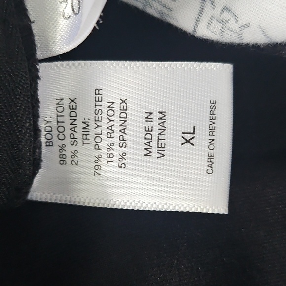 7th Avenue Design Studio Unique Corset Hi-Low Hem Blouse - Picture 11 of 14